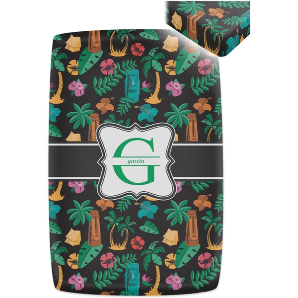 Hawaiian Masks Crib Fitted Sheet - Apvl