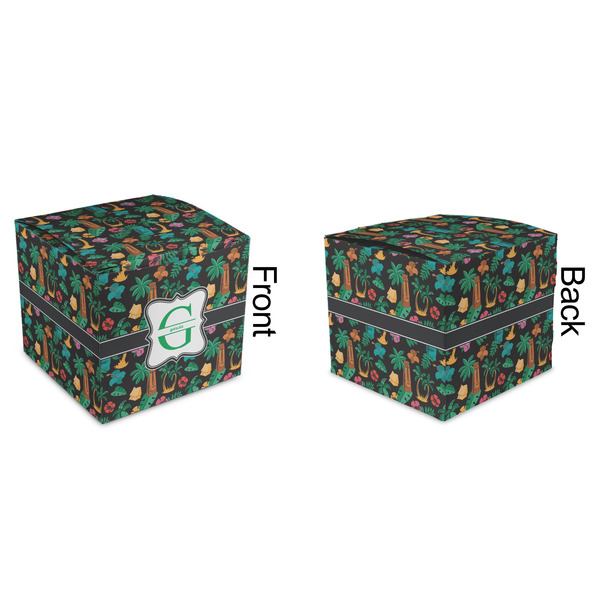 Hawaiian Masks Cubic Gift Box - Approval