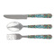 Hawaiian Masks Cutlery Set (Personalized)
