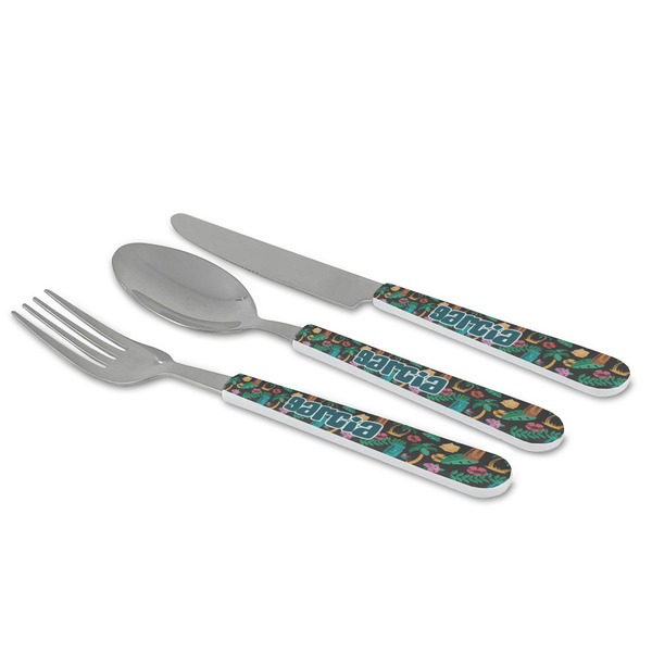 Hawaiian Masks Cutlery Set - MAIN