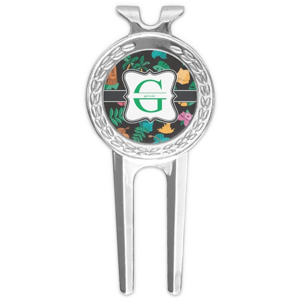 Custom Hawaiian Masks Golf Divot Tool & Ball Marker (Personalized)
