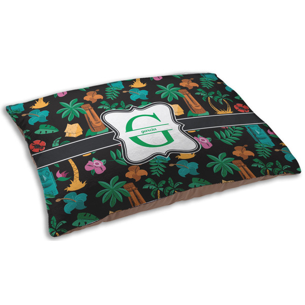 Hawaiian Masks Dog Beds - SMALL