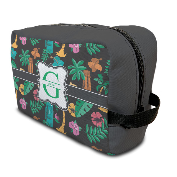 Custom Hawaiian Masks Toiletry Bag / Dopp Kit (Personalized)