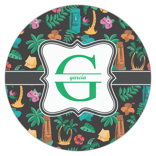 Hawaiian Masks Drink Topper - XLarge - Single