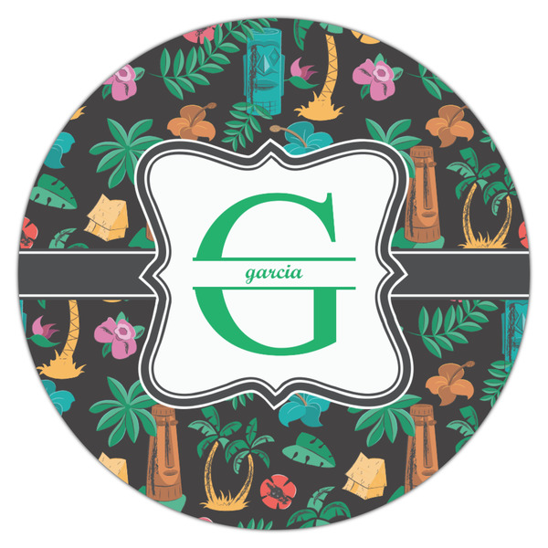 Hawaiian Masks Drink Topper - XSmall - Single