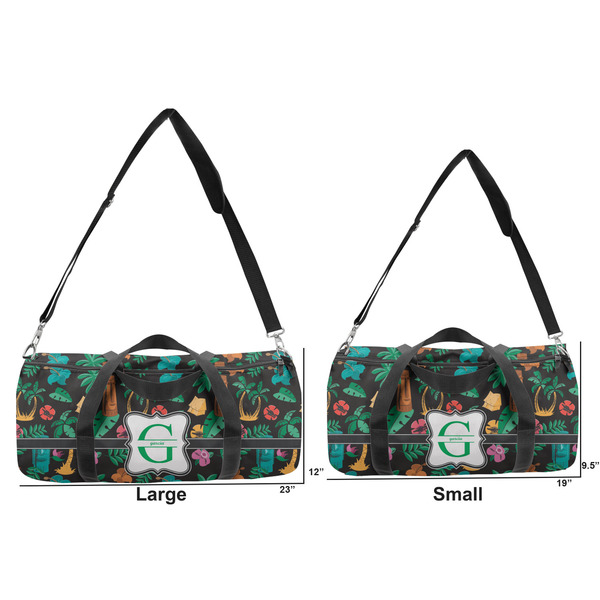 Hawaiian Masks Duffle Bag Small and Large