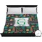 Hawaiian Masks Duvet Cover - King (Personalized)