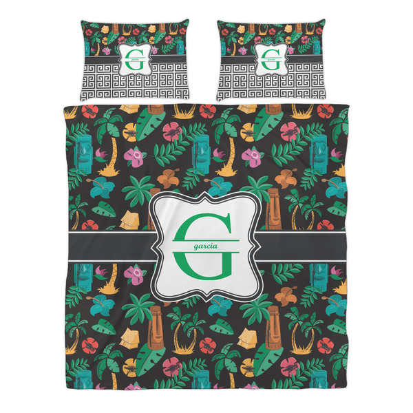 Hawaiian Masks Duvet cover Set - Queen - Alt Approval