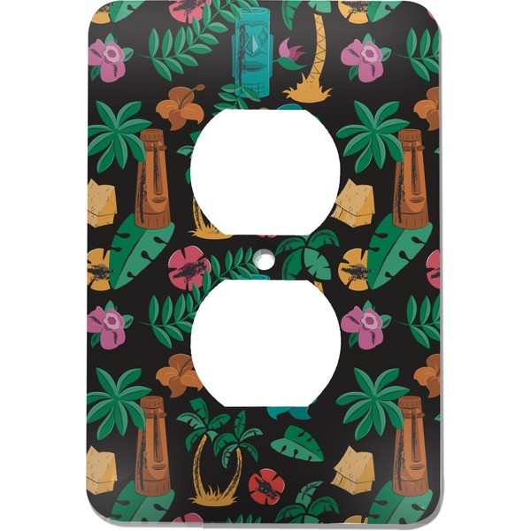 Custom Hawaiian Masks Electric Outlet Plate