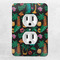 Hawaiian Masks Electric Outlet Plate - LIFESTYLE