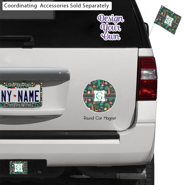 Hawaiian Masks Exterior Car Accessories