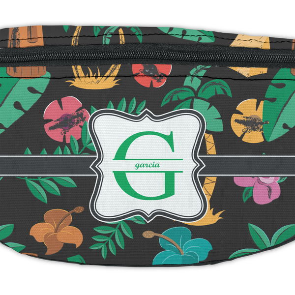 Hawaiian Masks Fanny Pack - Closeup