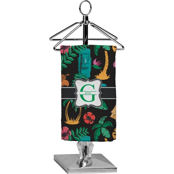 Custom Hawaiian Masks Finger Tip Towel - Full Print (Personalized)