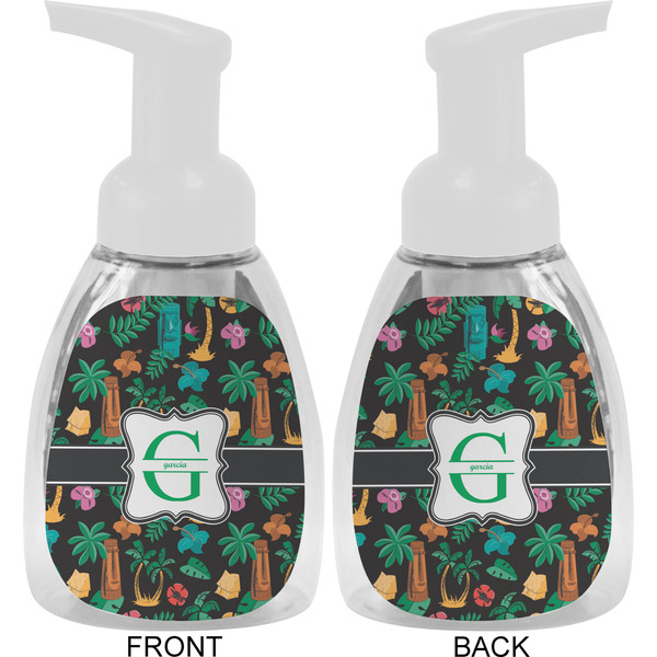 Hawaiian Masks Foam Soap Bottle Approval - White