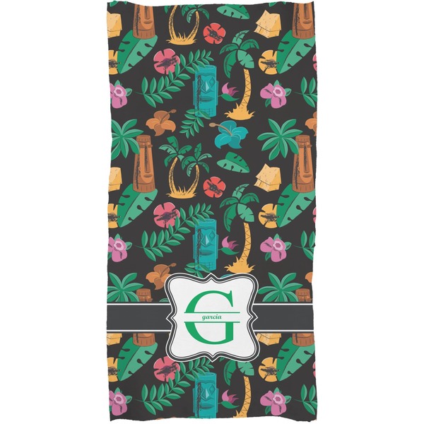 Hawaiian Masks Full Sized Bath Towel - Apvl