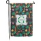 Hawaiian Masks Small Garden Flag - Double Sided w/ Name and Initial