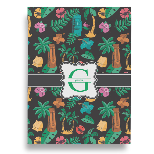 Hawaiian Masks House Flags - Double Sided - FRONT