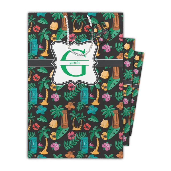 Hawaiian Masks Gift Bags - Parent/Main