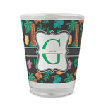 Hawaiian Masks Glass Shot Glass - 1.5 oz - Single (Personalized)