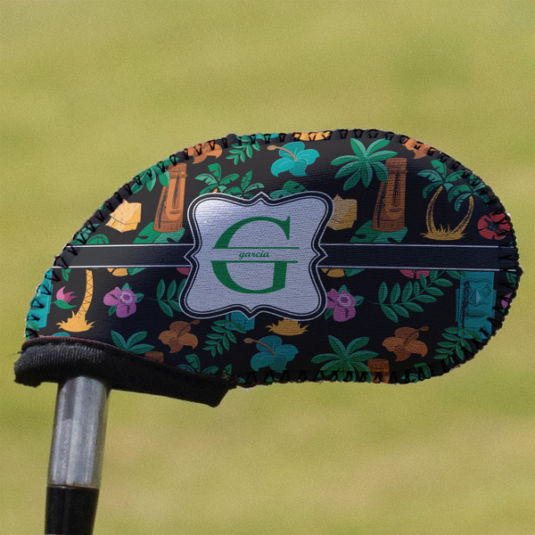 Custom Hawaiian Masks Golf Club Iron Cover (Personalized)