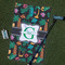 Hawaiian Masks Golf Towel Gift Set - Main