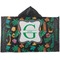 Hawaiian Masks Kids Hooded Towel (Personalized)