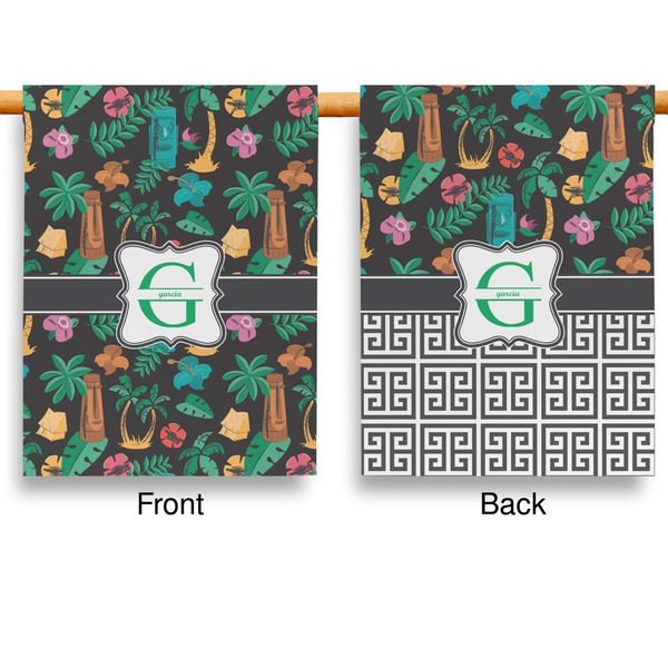 Hawaiian Masks House Flags - Double Sided - APPROVAL