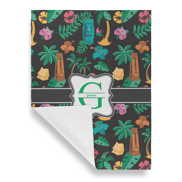 Hawaiian Masks House Flags - Single Sided - FRONT FOLDED