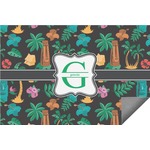 Hawaiian Masks Indoor / Outdoor Rug - 3'x5' (Personalized)