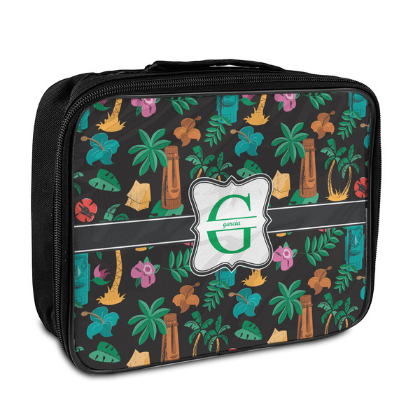 Custom Hawaiian Masks Insulated Lunch Bag (Personalized)