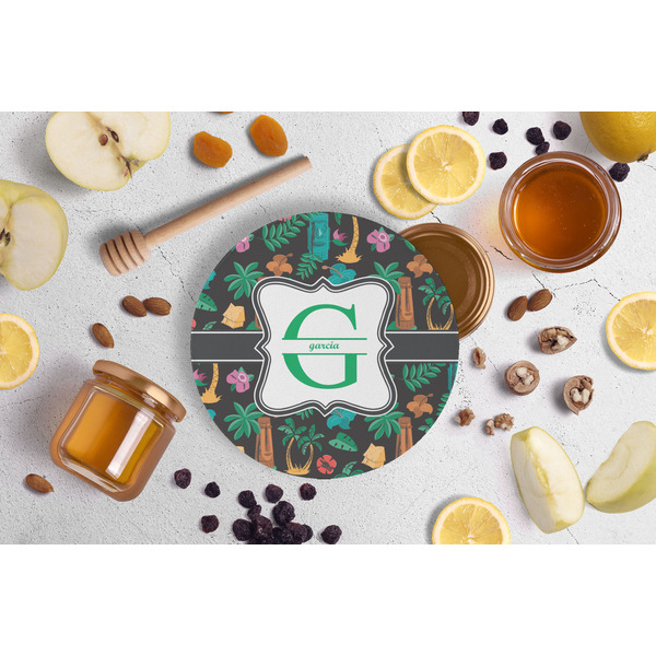 Hawaiian Masks Jar Opener - Lifestyle Image