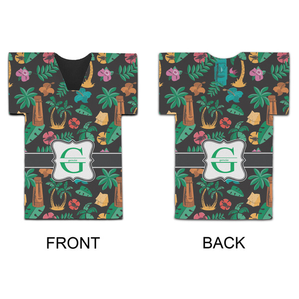 Hawaiian Masks Jersey Bottle Cooler - APPROVAL