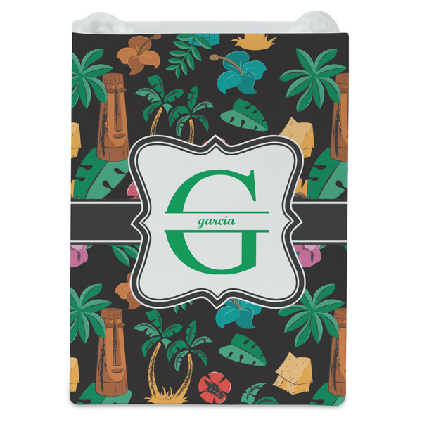 Hawaiian Masks Jewelry Gift Bag - Matte - Front