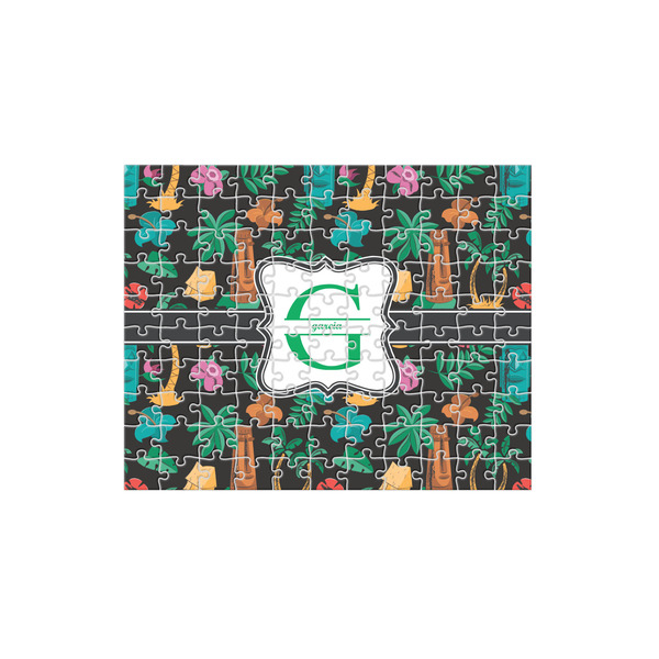 Custom Hawaiian Masks 110 pc Jigsaw Puzzle (Personalized)