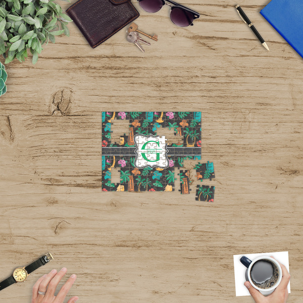 Hawaiian Masks Jigsaw Puzzle 110 Piece - In Context