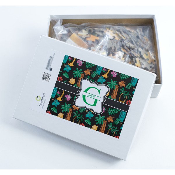 Hawaiian Masks Jigsaw Puzzle 252 Piece - Box