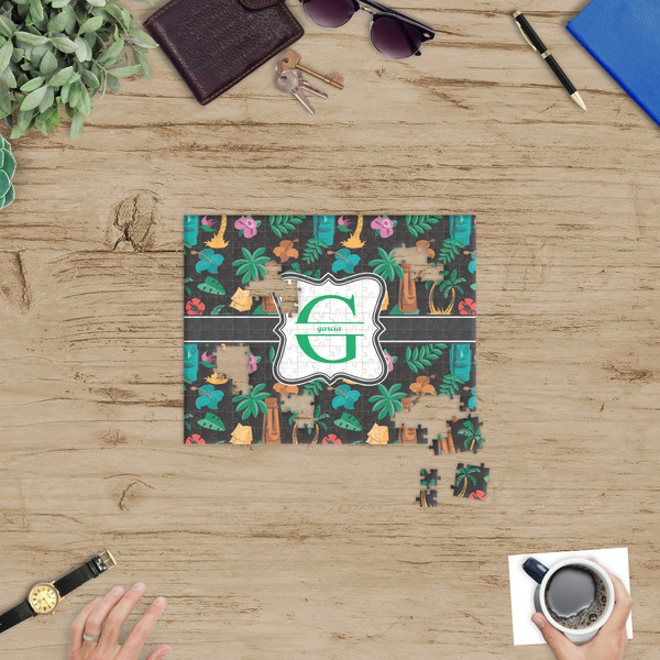 Hawaiian Masks Jigsaw Puzzle 252 Piece - In Context