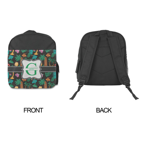 Hawaiian Masks Kid's Backpack - Approval