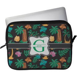 Hawaiian Masks Laptop Sleeve / Case - 13" (Personalized)