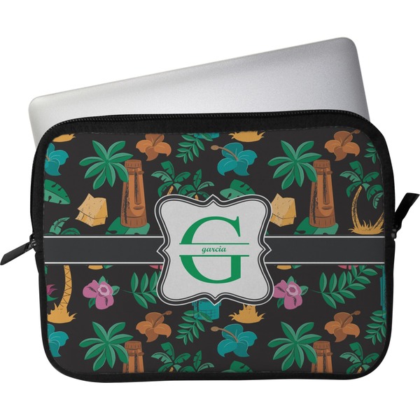 Custom Hawaiian Masks Laptop Sleeve / Case - 15" (Personalized)