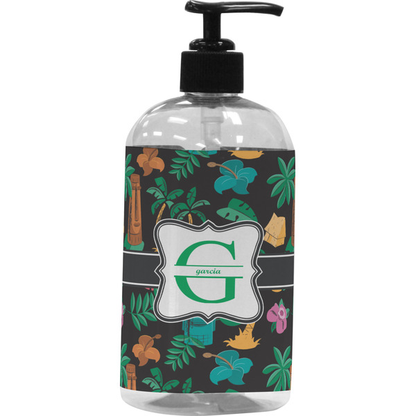Custom Hawaiian Masks Plastic Soap / Lotion Dispenser (Personalized)