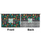 Hawaiian Masks Large Zipper Pouch Approval (Front and Back)