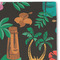 Hawaiian Masks Linen Placemat - DETAIL