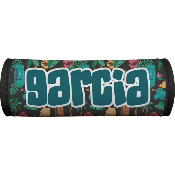 Hawaiian Masks Luggage Handle Wrap