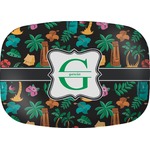 Hawaiian Masks Melamine Platter (Personalized)