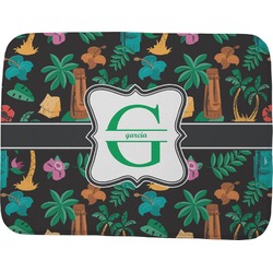 Hawaiian Masks Memory Foam Bath Mat - 48"x36" (Personalized)