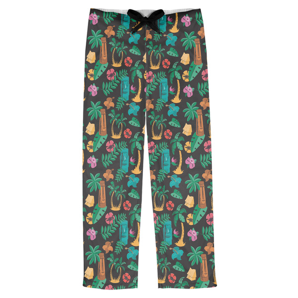 Custom Hawaiian Masks Mens Pajama Pants - S