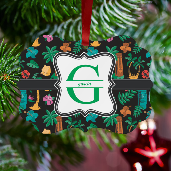 Hawaiian Masks Metal Benilux Ornament - Lifestyle