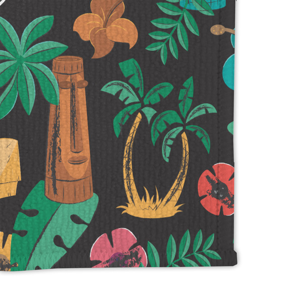 Hawaiian Masks Microfiber Dish Rag - DETAIL