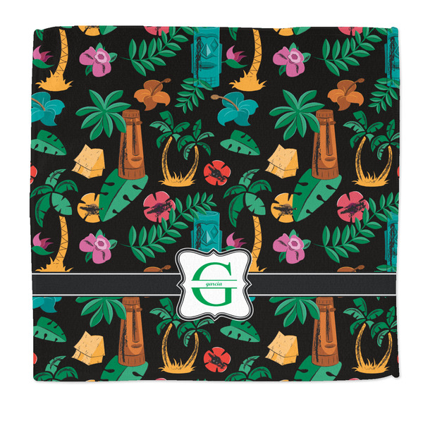 Custom Hawaiian Masks Microfiber Dish Rag (Personalized)